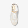 Michael Kors Scotty Leather Sneaker In Pl Gld Multi Sneaker