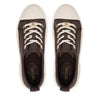 Michael Kors Evy Lace Up Brown Sneaker