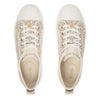 Michael Kors Evy Lace Up Vanilla Sneaker
