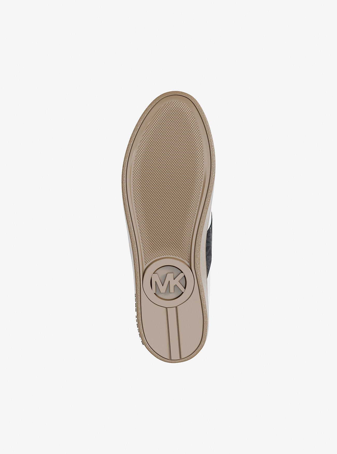 Michael Kors Kaycee Signature Logo Stripe In Rosewood Sneaker