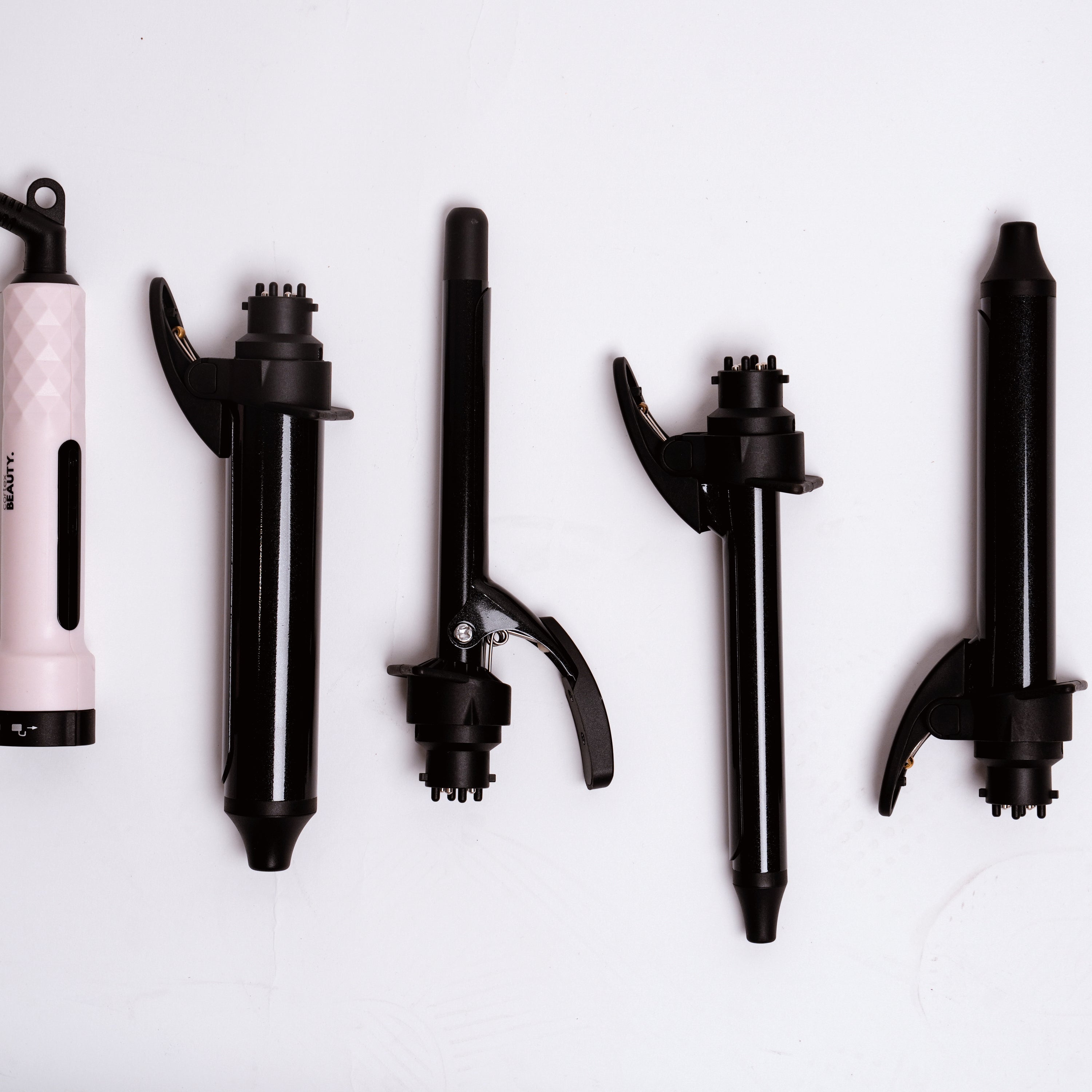 Cortex 4In1 Ceramic Pink Curling Set