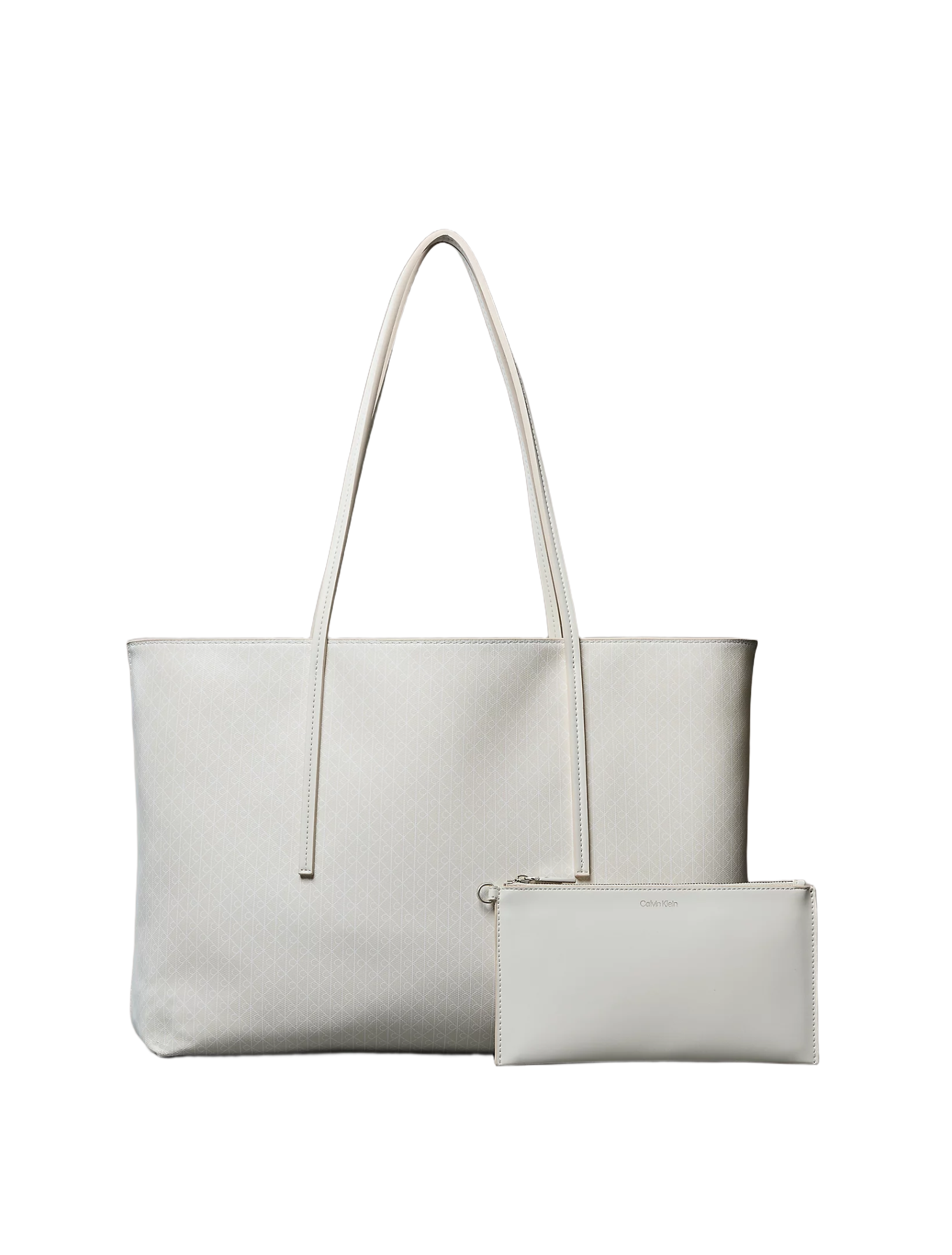 Calvin Klein Tote With Pouch On Strap Bag