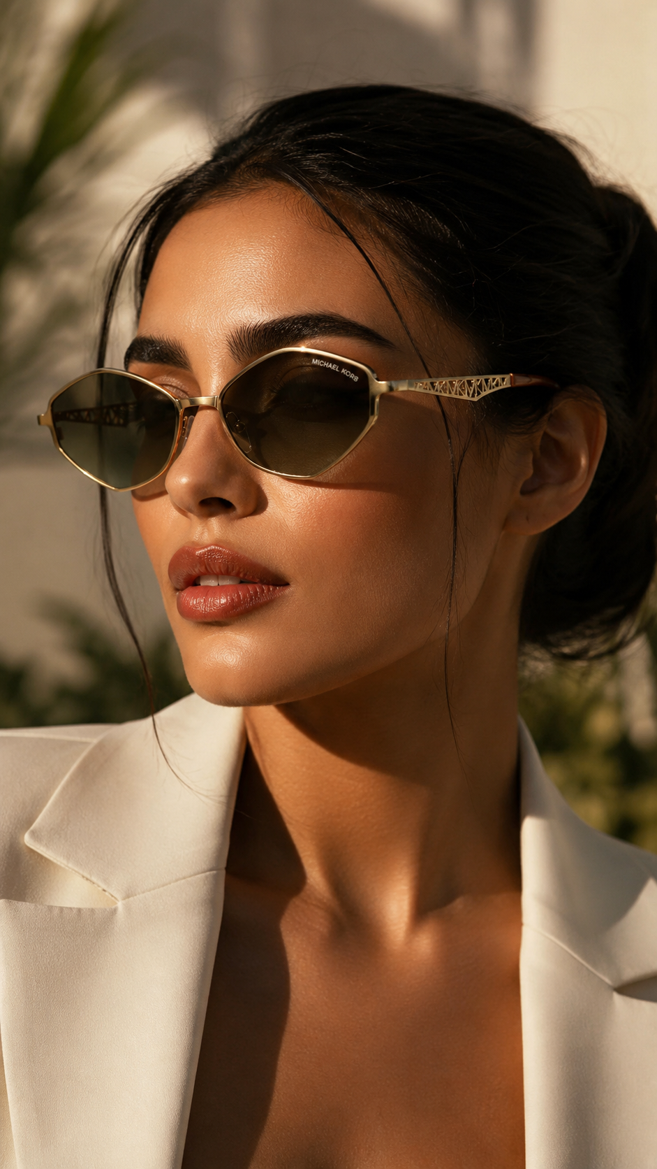 Michael Kors Gold Coast Sunglasses