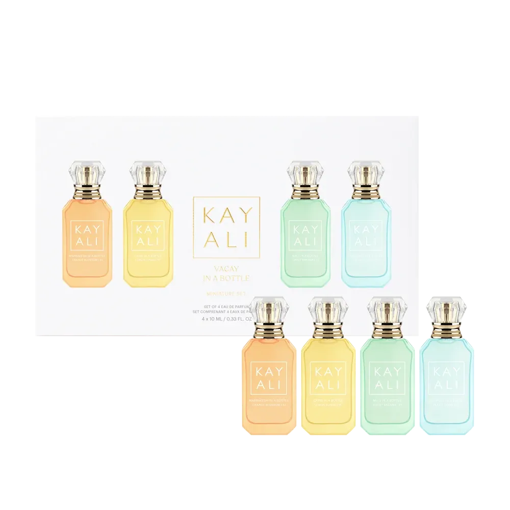 Kayali Vacay In A Bottle Miniatures EDP 4x10ml Perfume Set