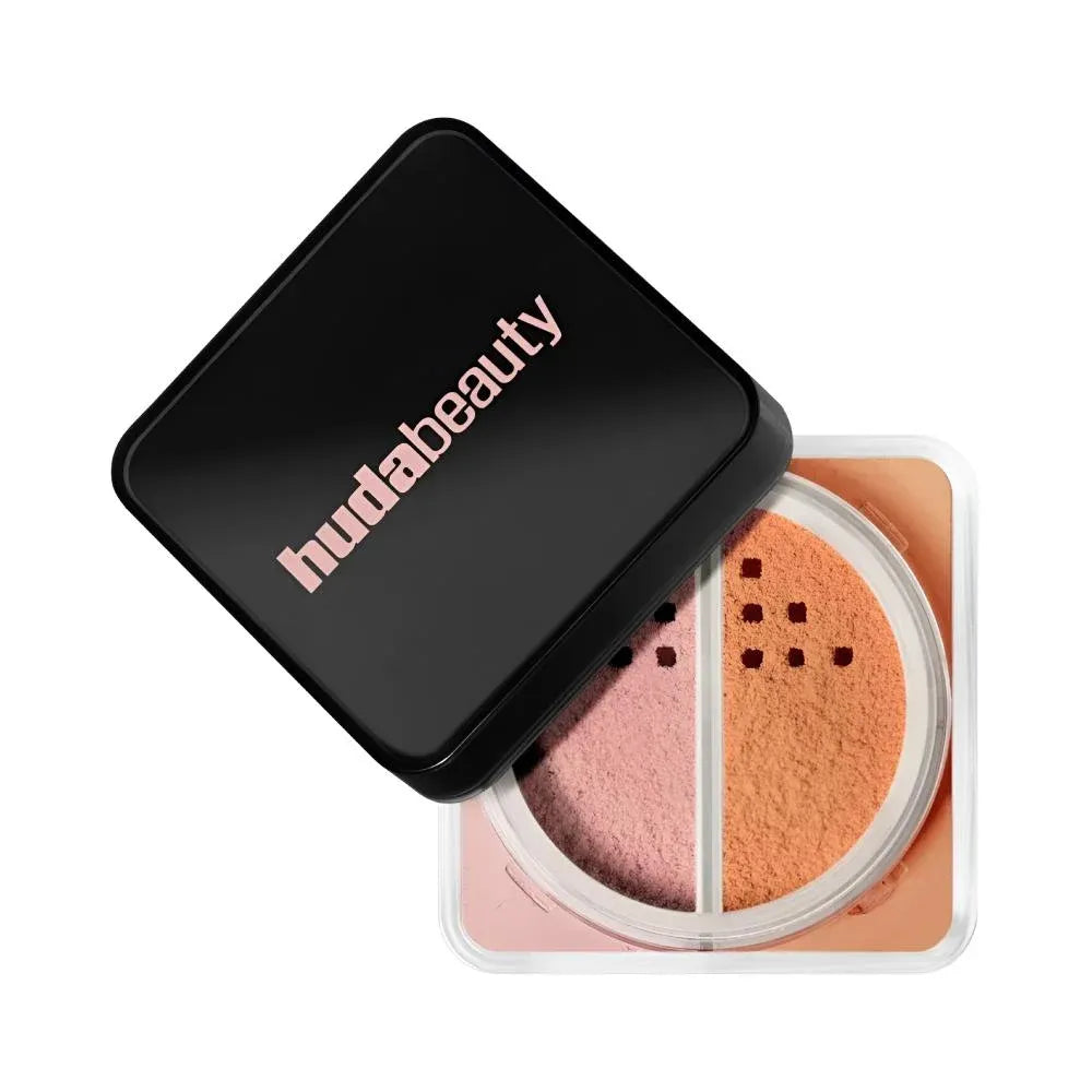 Huda Beauty Easy Bake Duo Cherry Blossom and Peach Pie Setting Powder