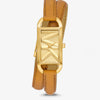 Michael Kors Empire Three-Hand Double Wrap Leather Watch