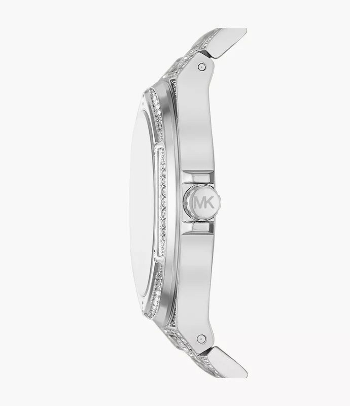 שעון מייקל קורס Lennox Pavé Silver-Tone