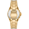 Michael Kors Everest Chronograph Crystals Gold Dial Gold Watch