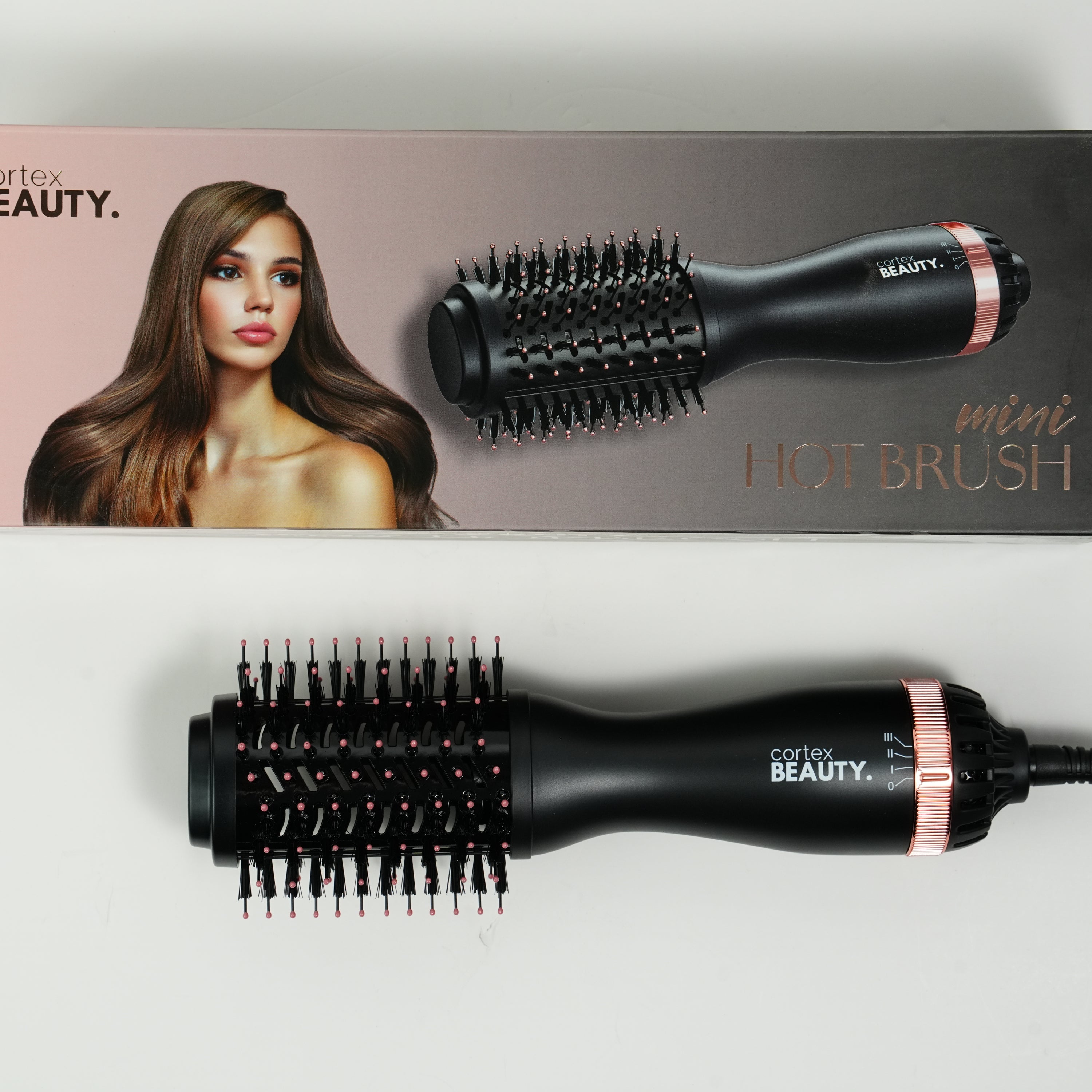 Cortex Mini Hot Brush Black / Rg