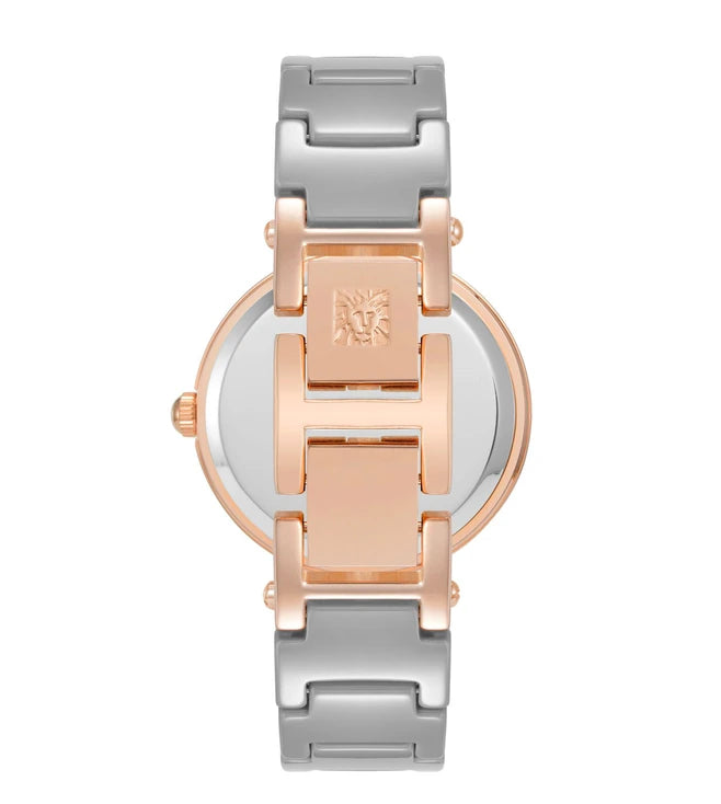 שעון אן קליין Octagonal Ceramic Diamond