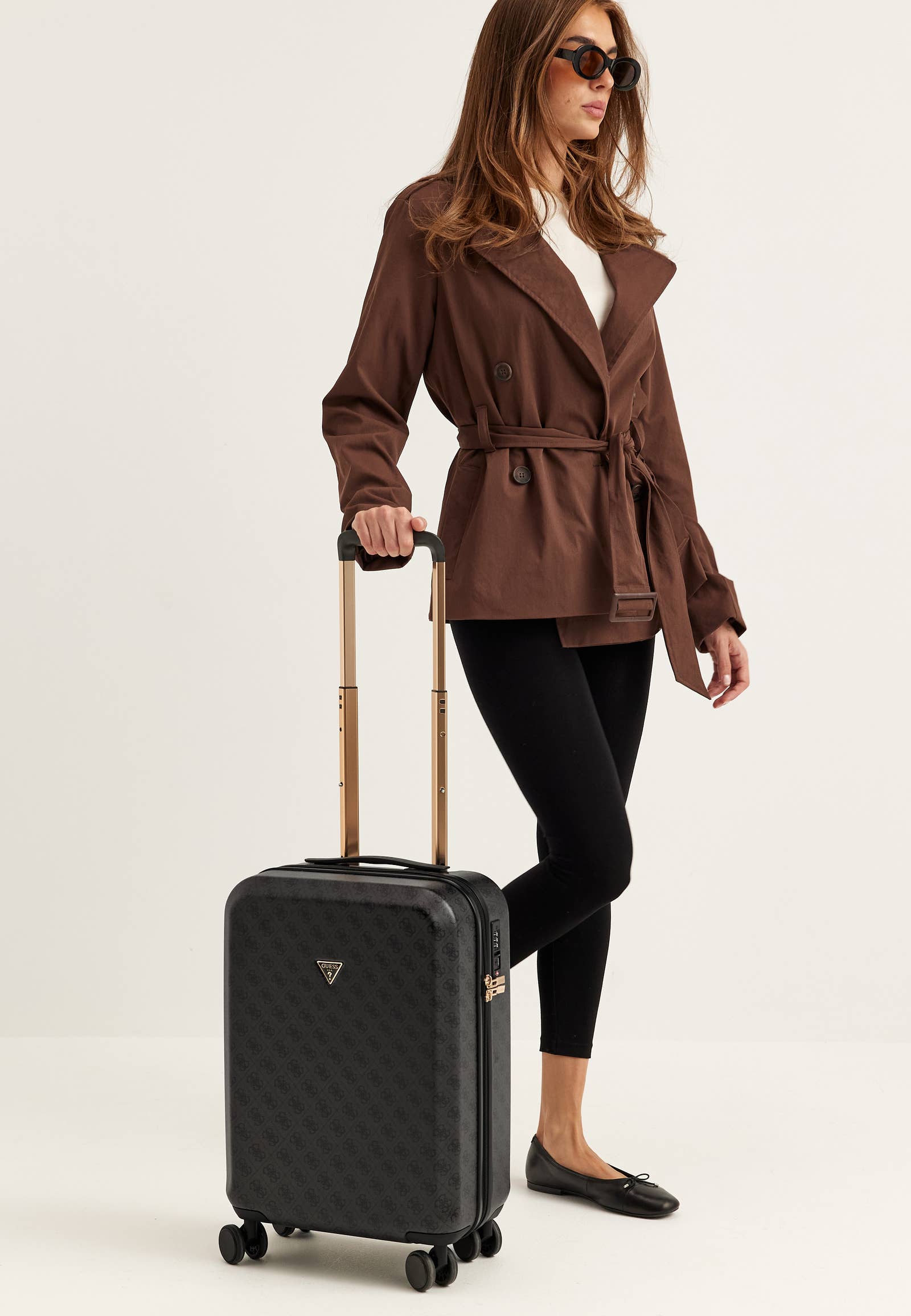 Guess Latona 18 In 8 Wheel Bag