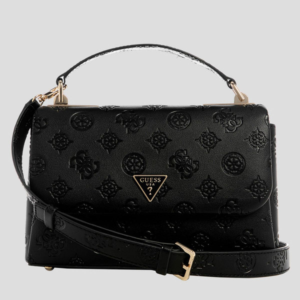 Guess Tisha Top Handle Flap Bag