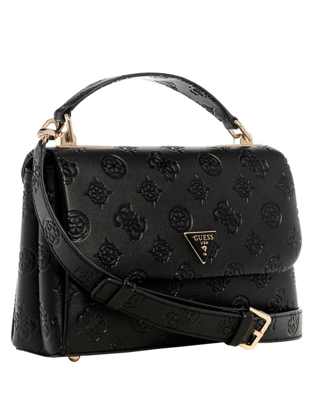 Guess Tisha Top Handle Flap Bag