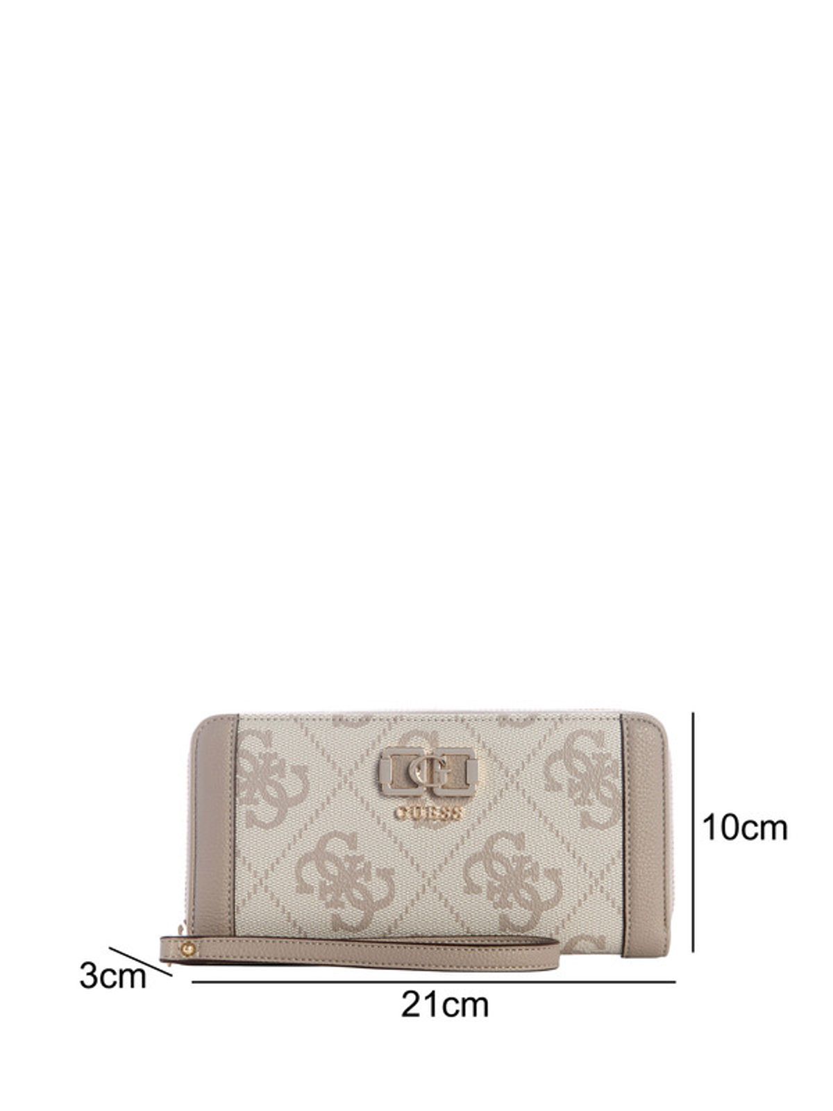 Guess Karnilla Logo Slg Lrg Zip Arnd Wallet