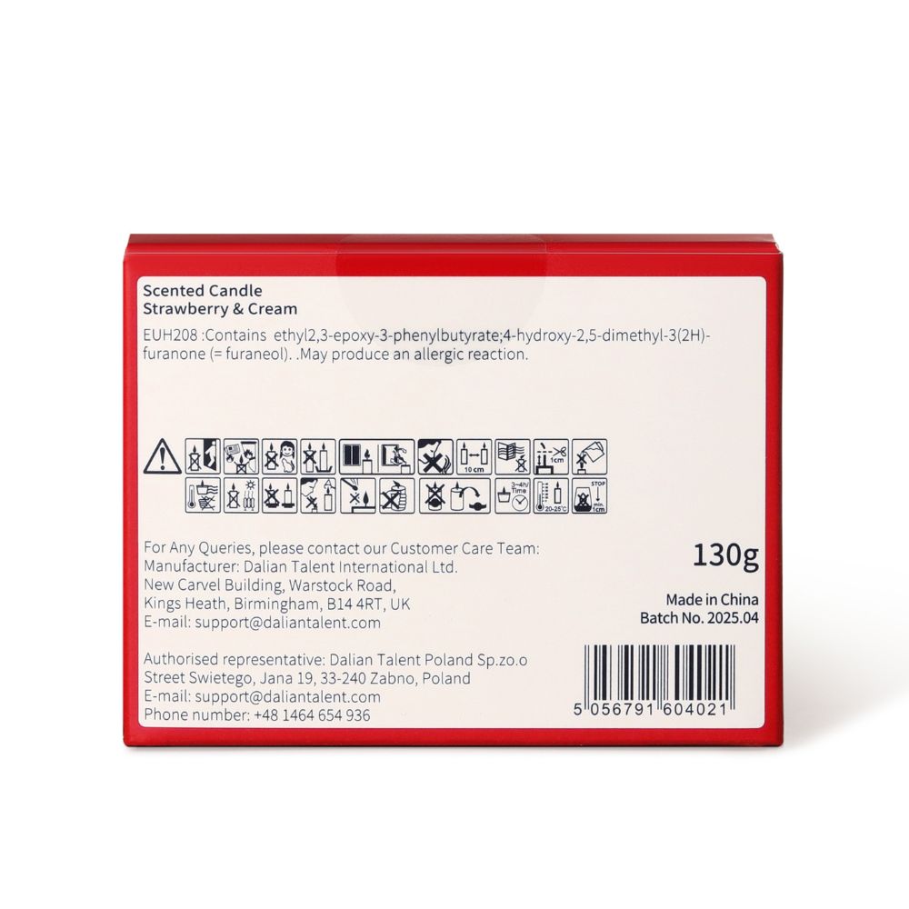 נר ריחני Hello Kitty Strawberry and Cream