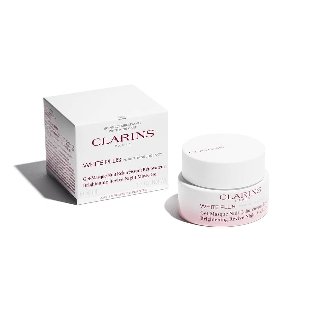 Clarins White Plus Brightening & Renewing Night Gel‑Mask 50ml