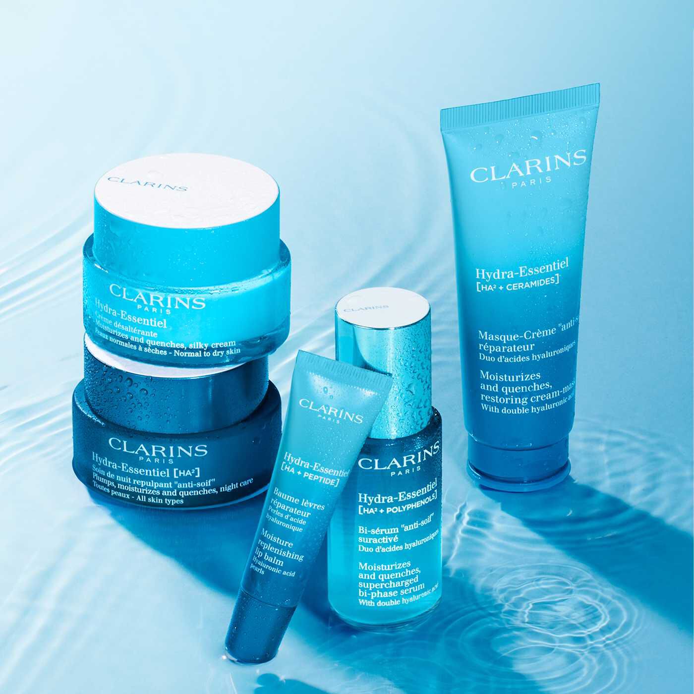 كلارينس مرطب الشفاه من هايدرا إيسشنال 15ml