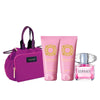 EDT and Shower Gel And Body Lotion And Pink Bag ורסצ'ה Bright Crystal Set EDT ‏90 מ״ל / ‏100 מ״ל / ‏10 מ״ל