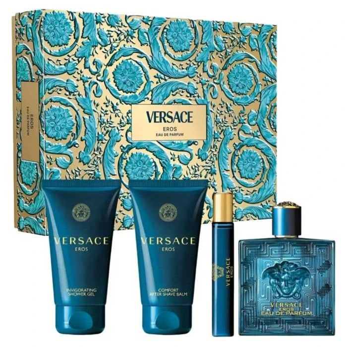طقم عطور فيرساتشي Eros EDP ‏edp (10+100ml) + sg 75ml + asb 75ml مل