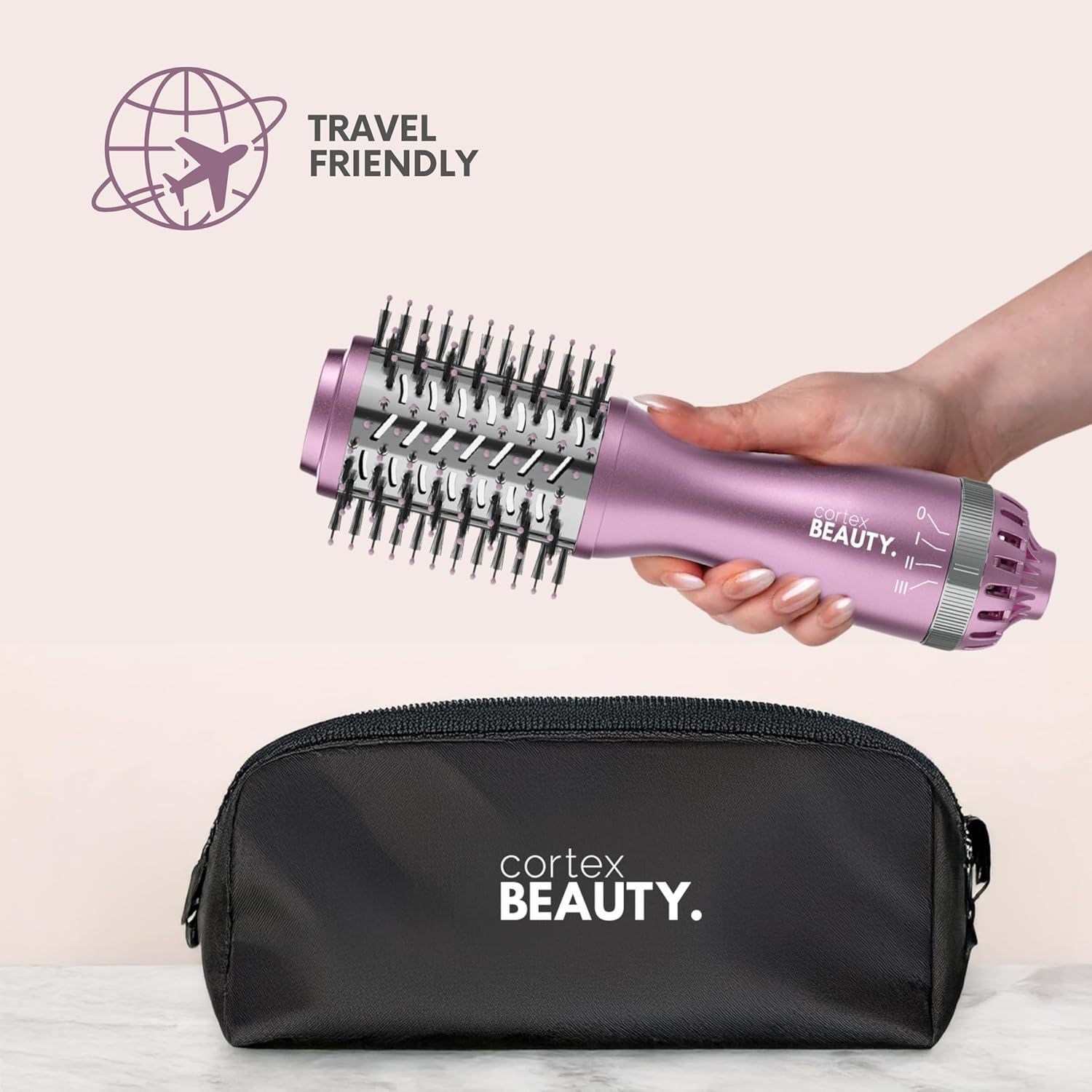 Cortex Mini Hot Brush Pink Bbp