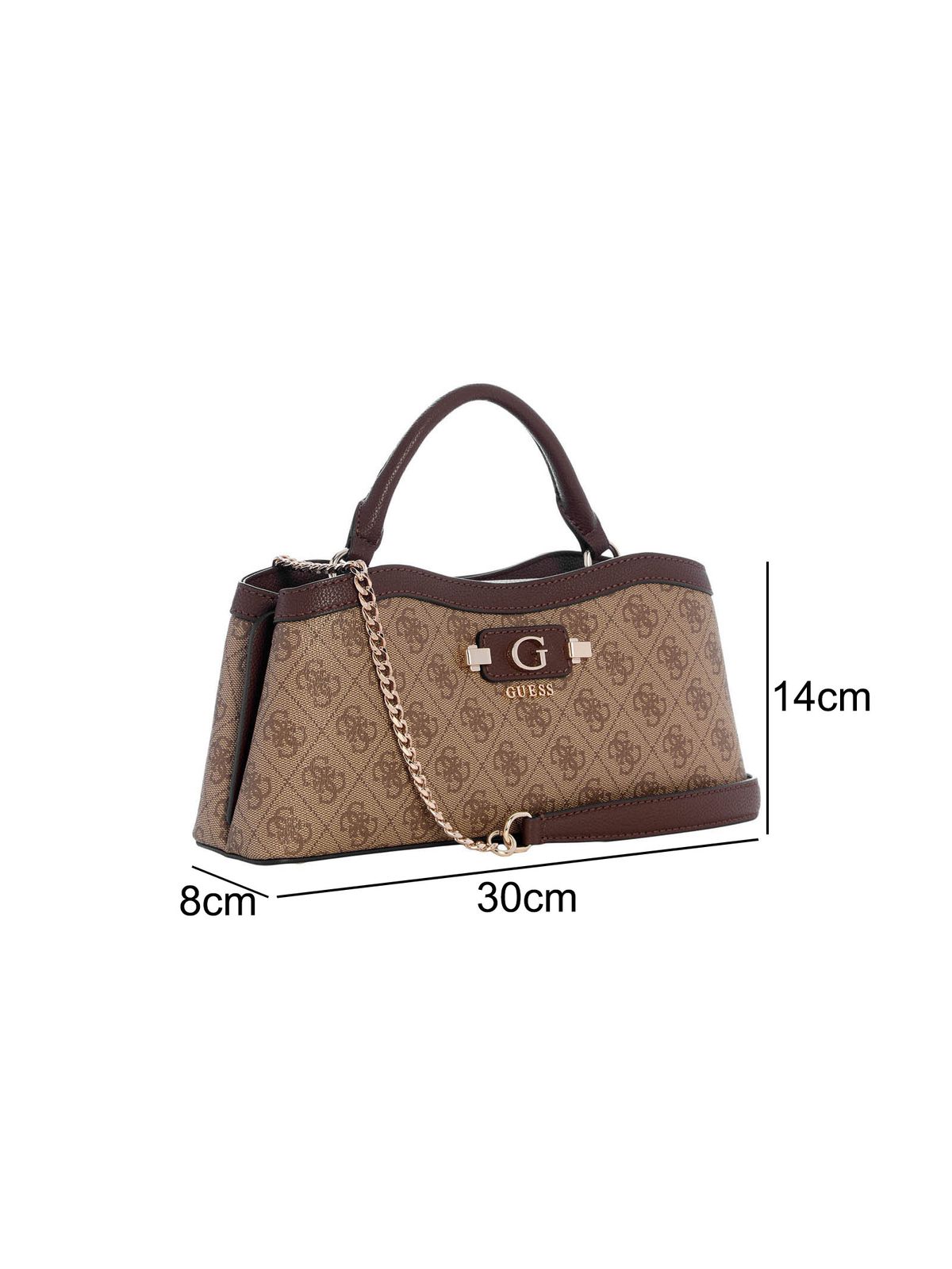 Guess Lindsey Small 2 Comp Satchel Bag