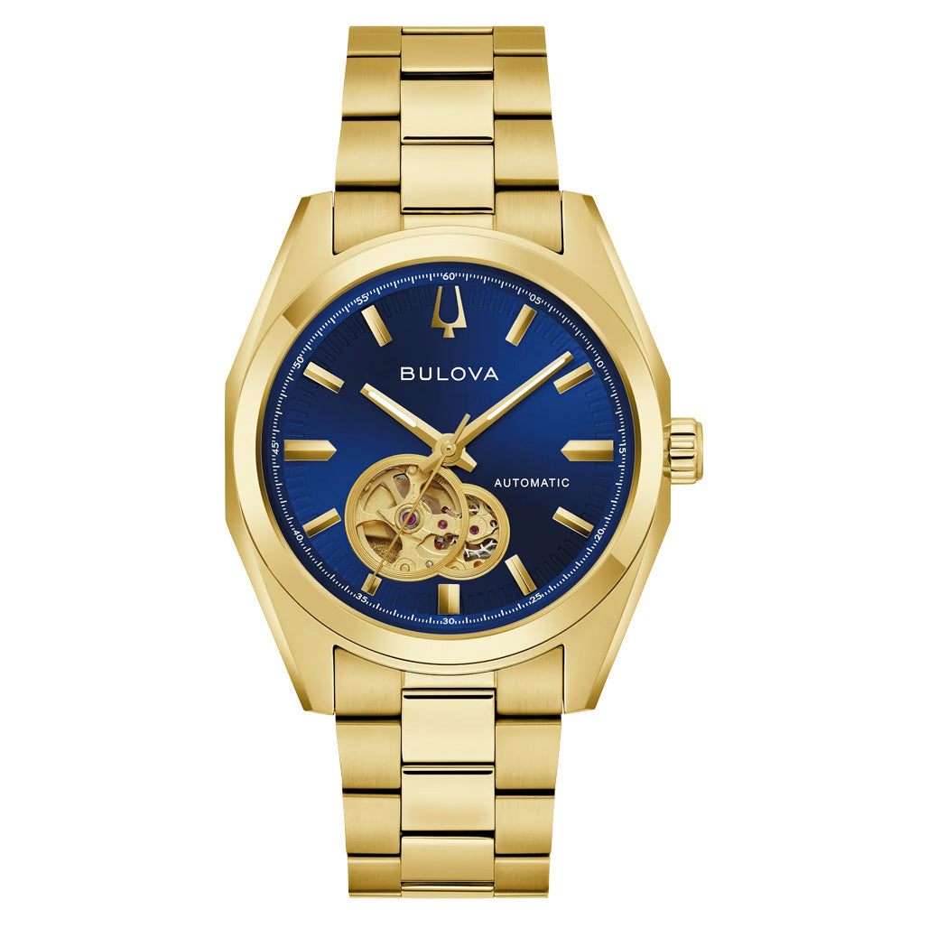 Bulova Surveyor Open Heart Watch