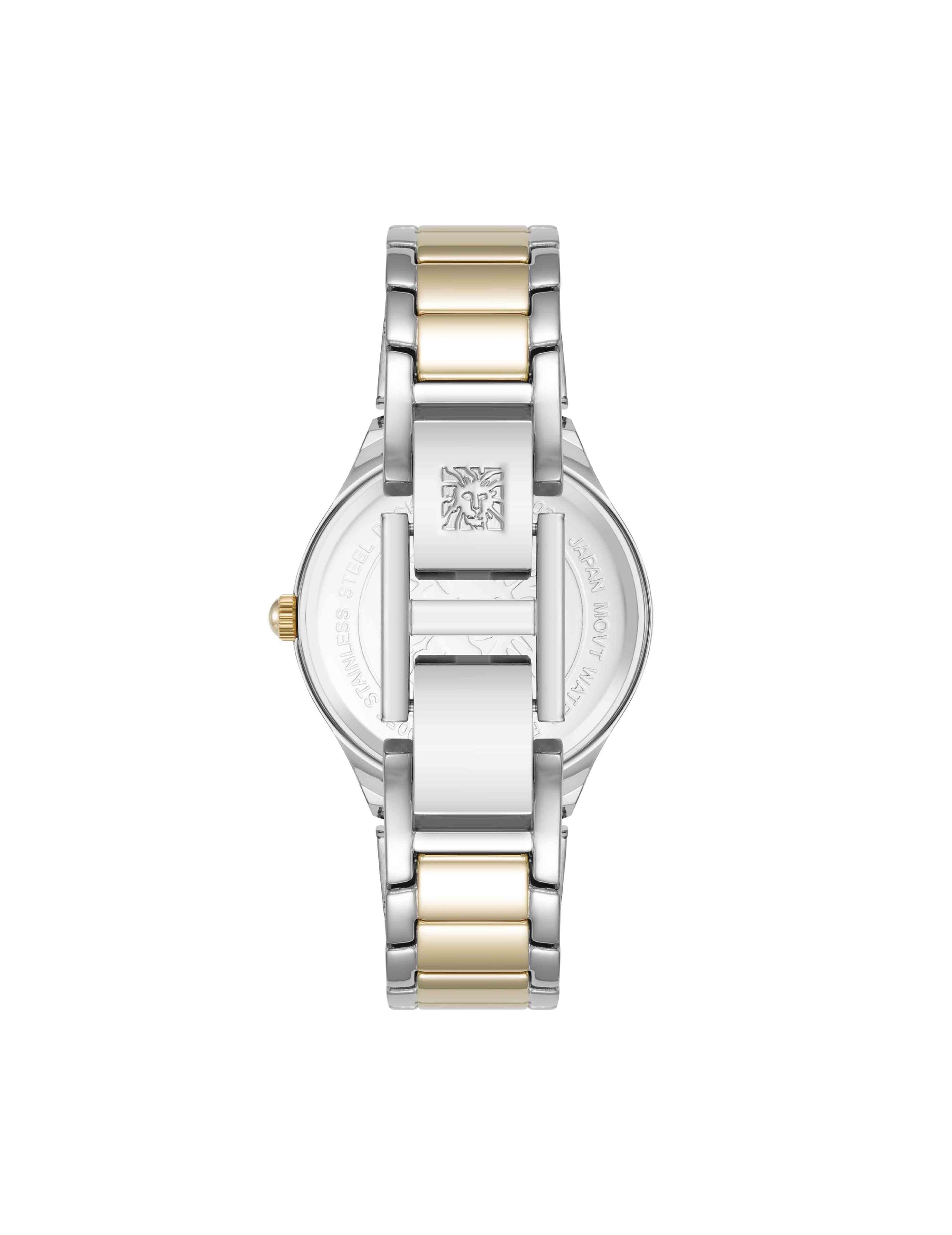 Anne Klein Everyday Cushion Metal Watch