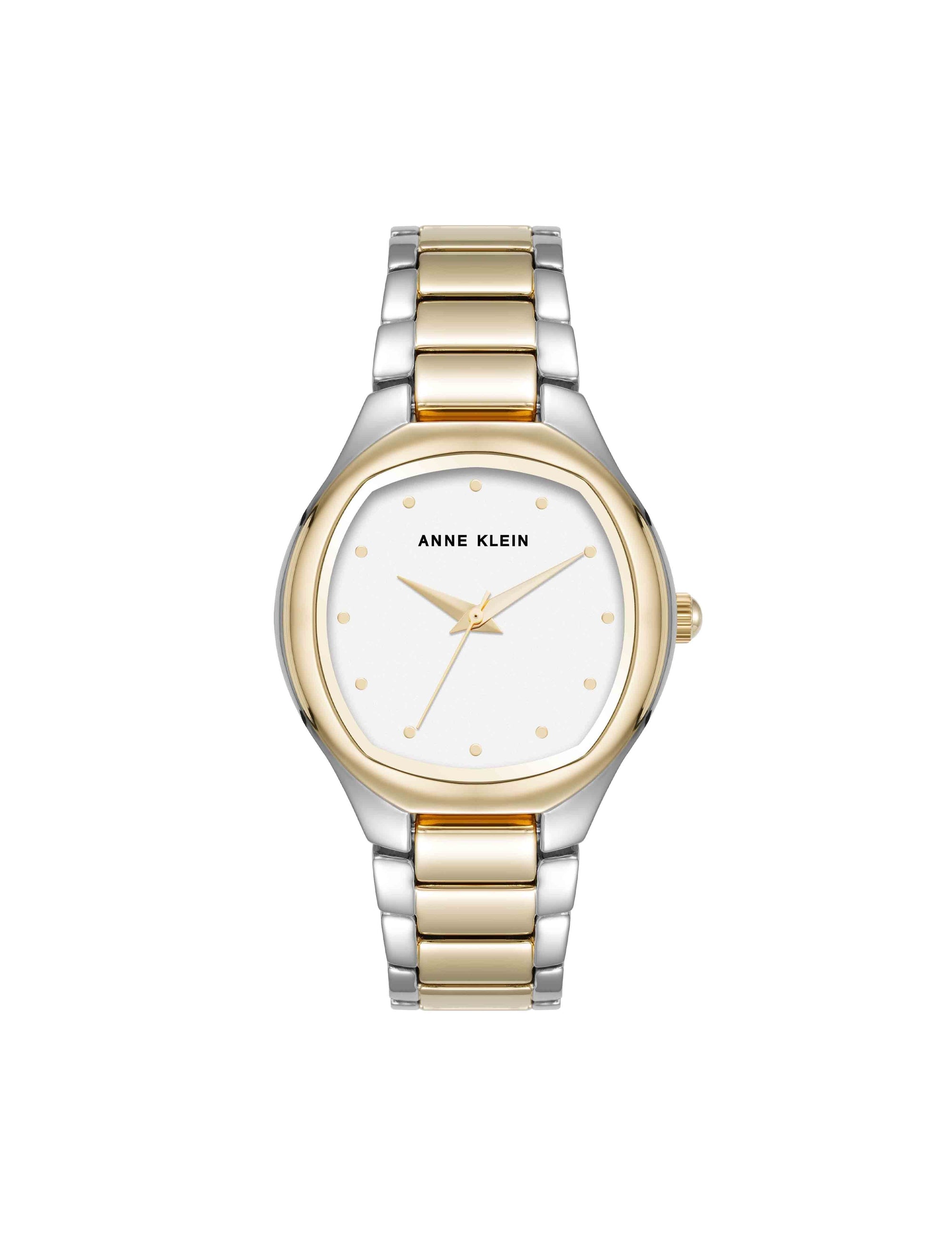 Anne Klein Everyday Cushion Metal Watch