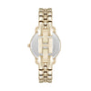 Anne Klein Signature Round Crystal Accented Dial Watch