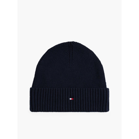 Tommy Hilfiger Flag Pima Cotton Beanie Hat