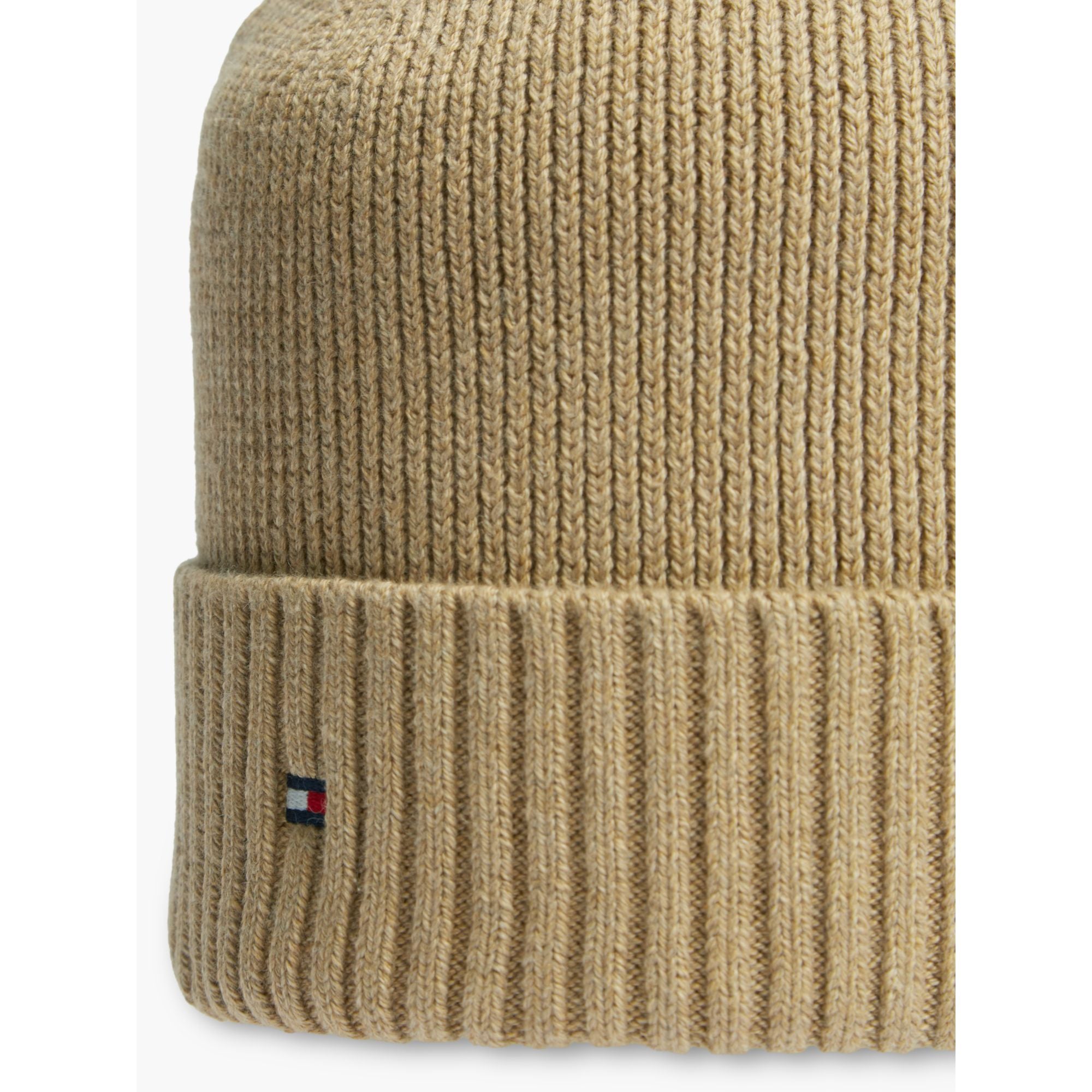 Tommy Hilfiger Flag Pima Cotton Beanie Hat