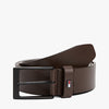 Tommy Hilfiger Square Buckle Leather Belt