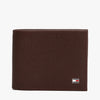 Tommy Hilfiger Enamel Flag Leather Bifold Wallet