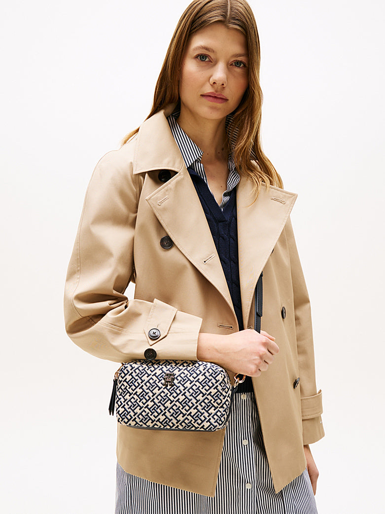 Tommy Hilfiger Monogram Jacquard Camera Bag