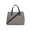 Tommy Hilfiger Monogram Jacquard Satchel Bag
