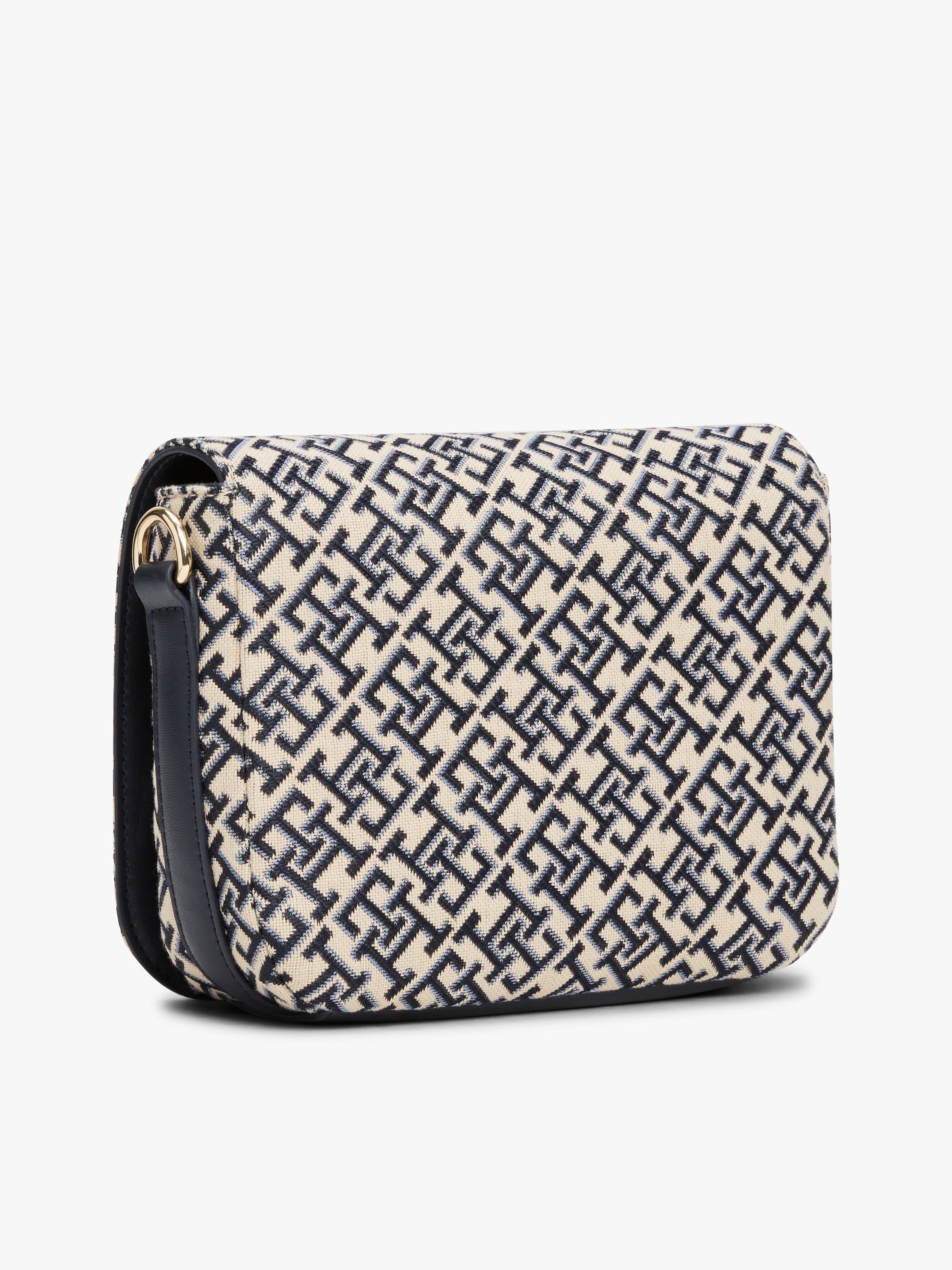 Tommy Hilfiger Monogram Jacquard Crossbody Bag