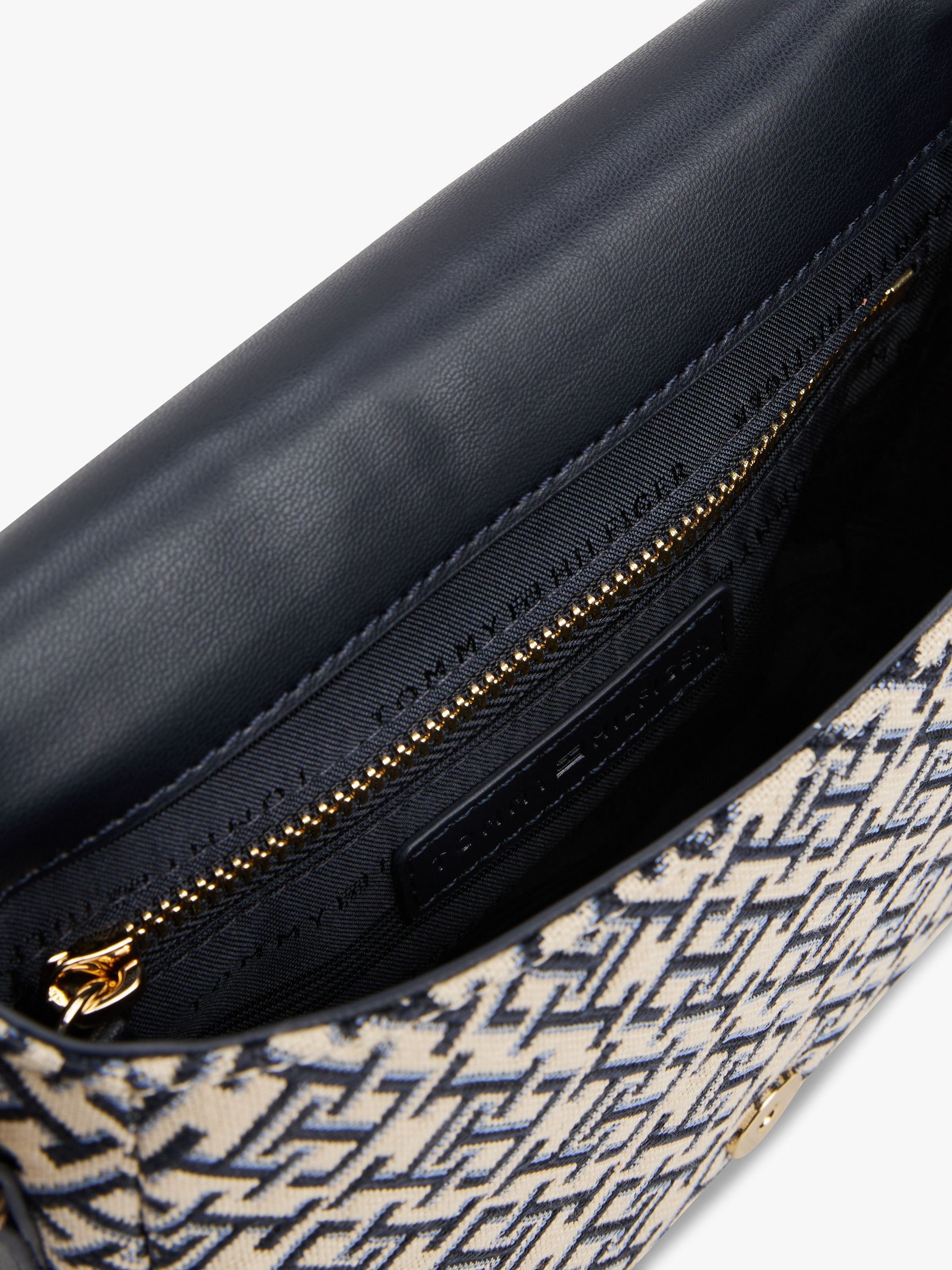 Tommy Hilfiger Monogram Jacquard Crossbody Bag