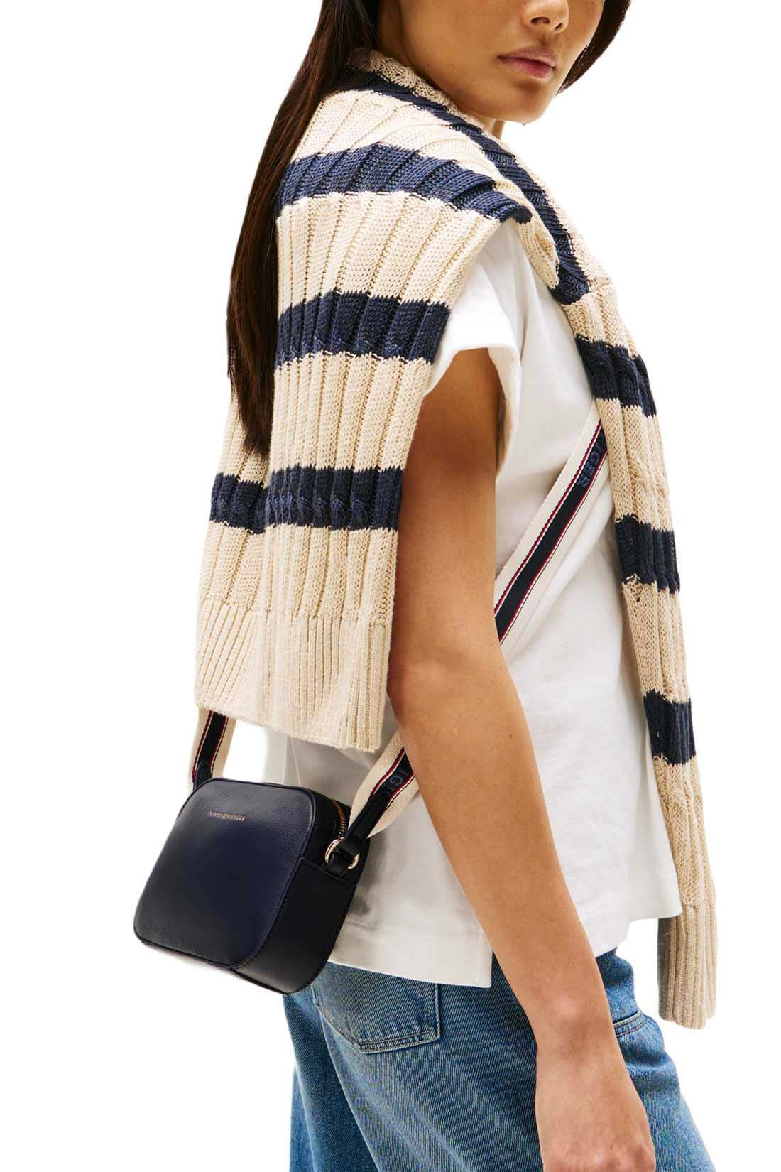 Tommy Hilfiger Logo Webbing Strap Camera Bag