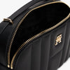 Tommy Hilfiger Monogram Quilted Camera Crossbody Bag
