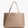 Tommy Hilfiger Monogram Plaque Tote Bag