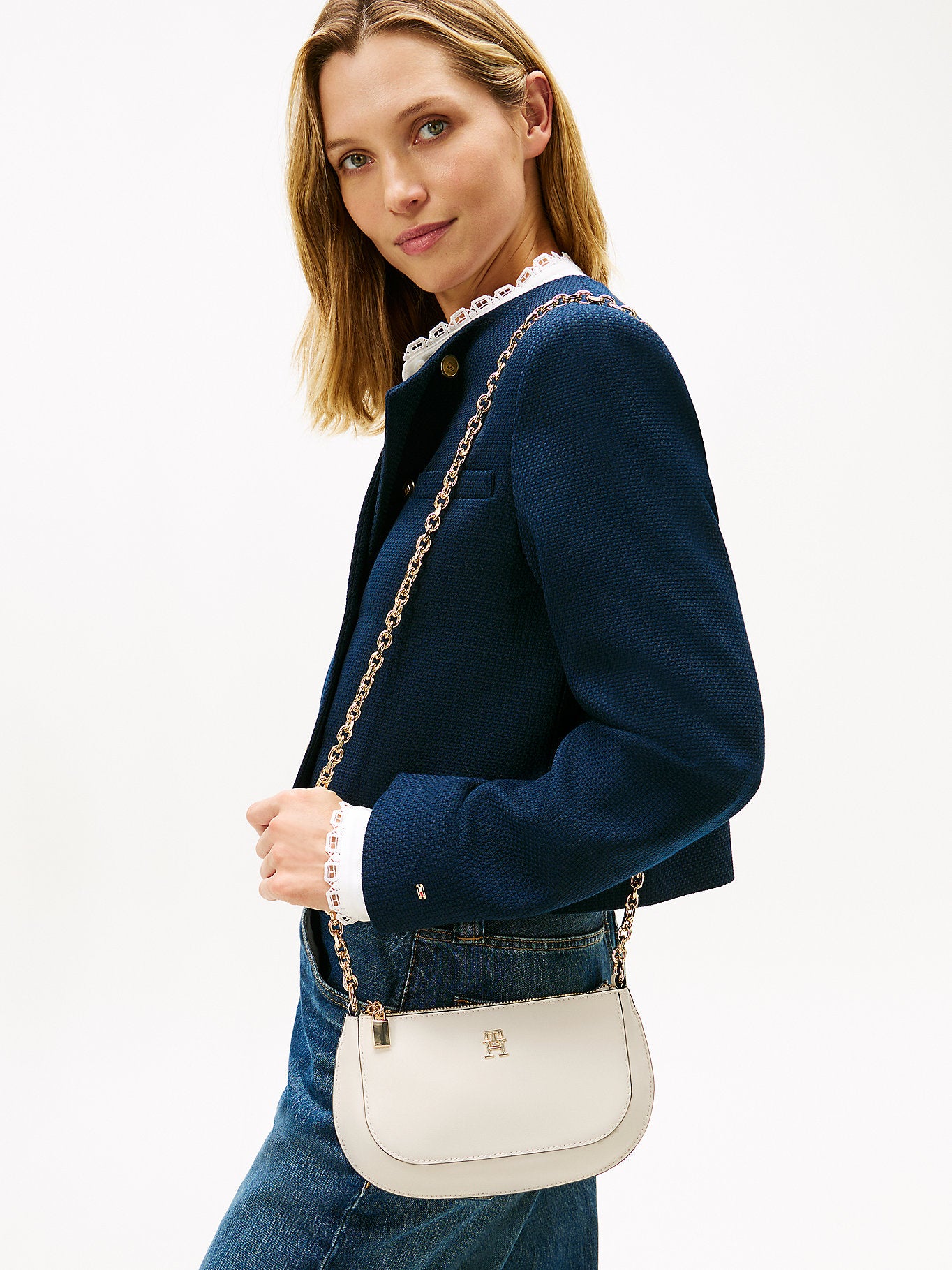 Tommy Hilfiger Glam Conv Med Crossover Bag