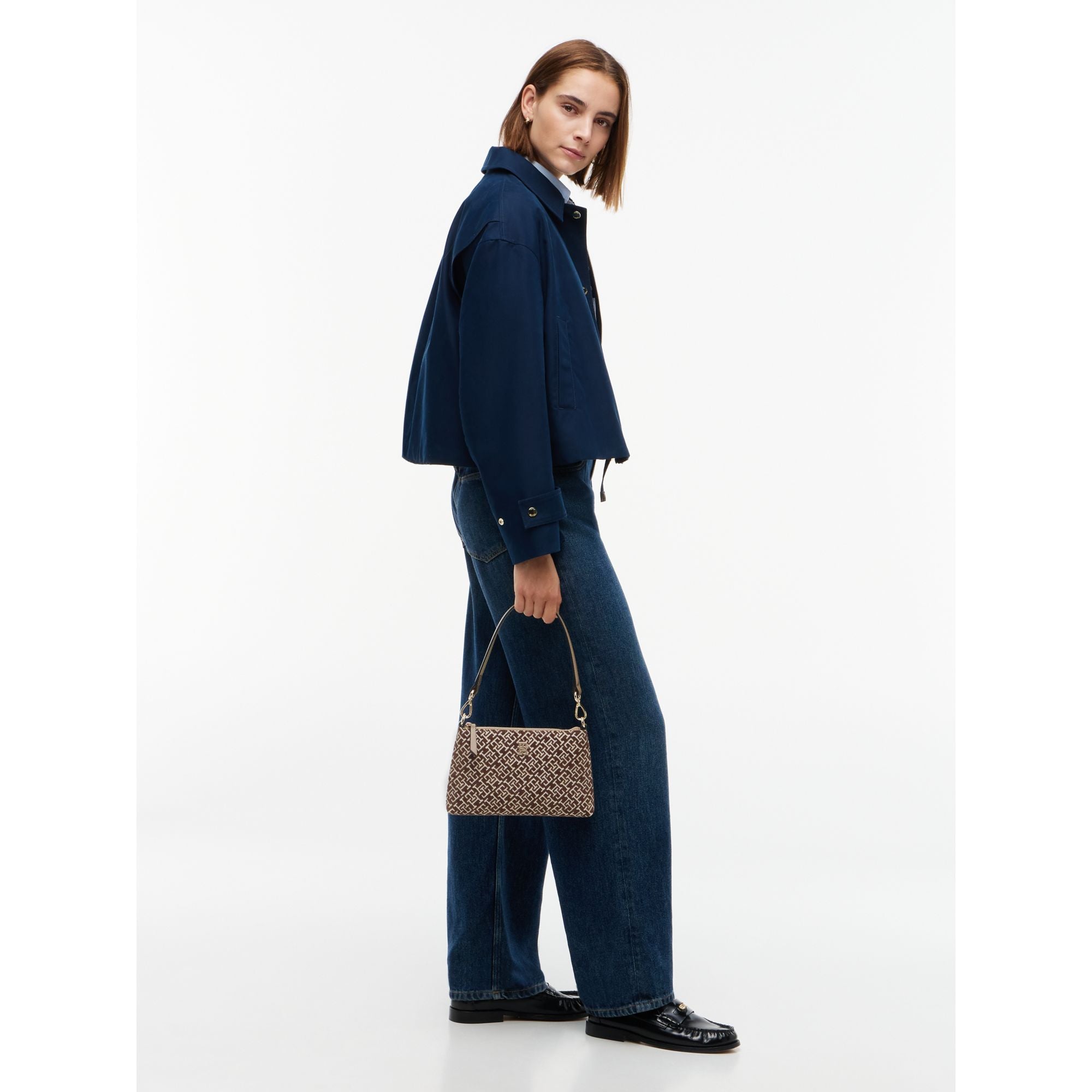 Tommy Hilfiger Jacquard Mini Shoulder Bag