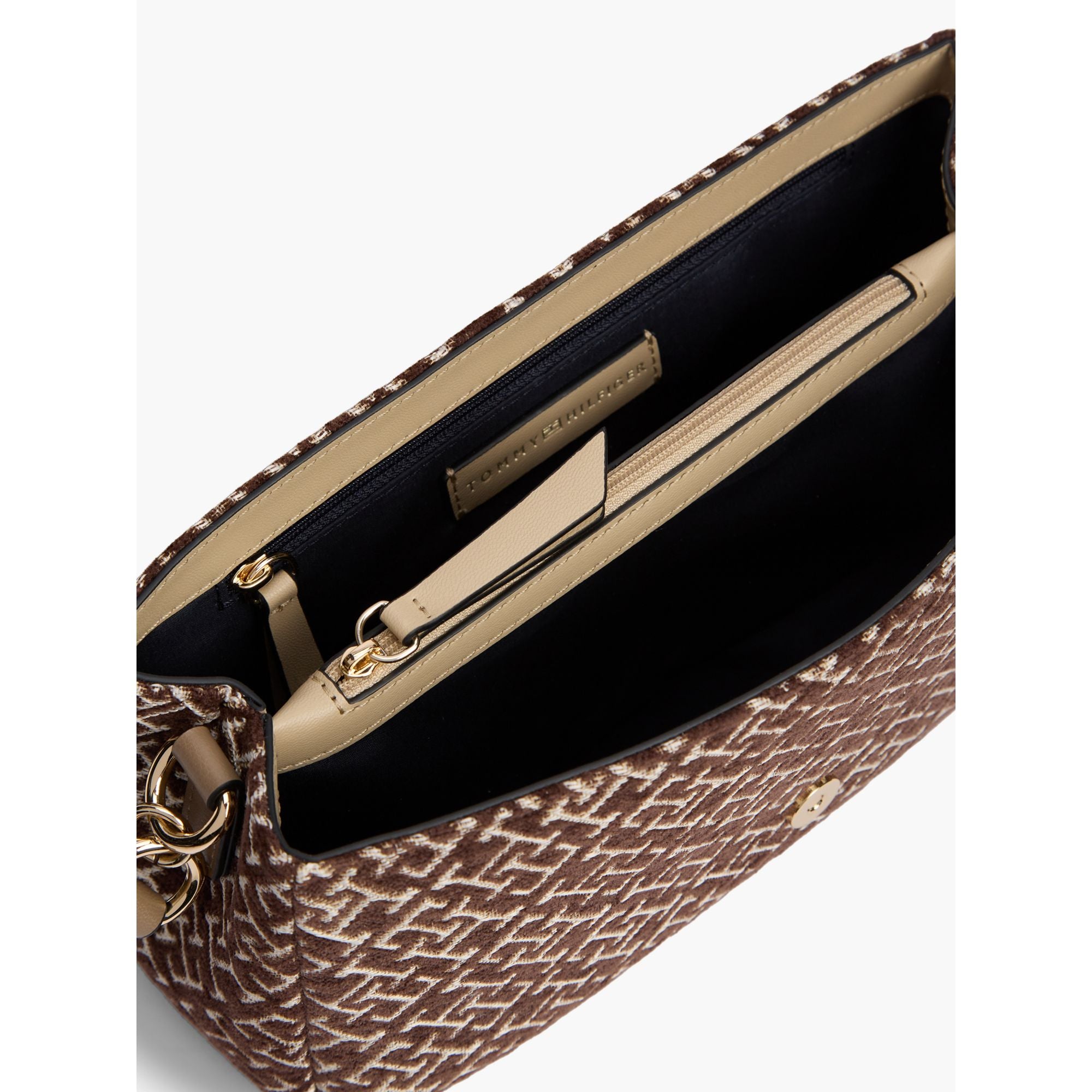Tommy Hilfiger Jacquard Conv Crossover Bag