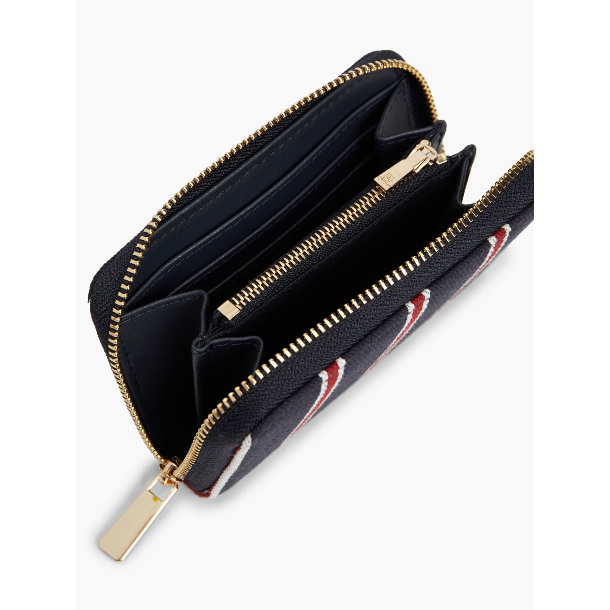 محفظة تومي هيلفيجر Icon Compact Za Stripe