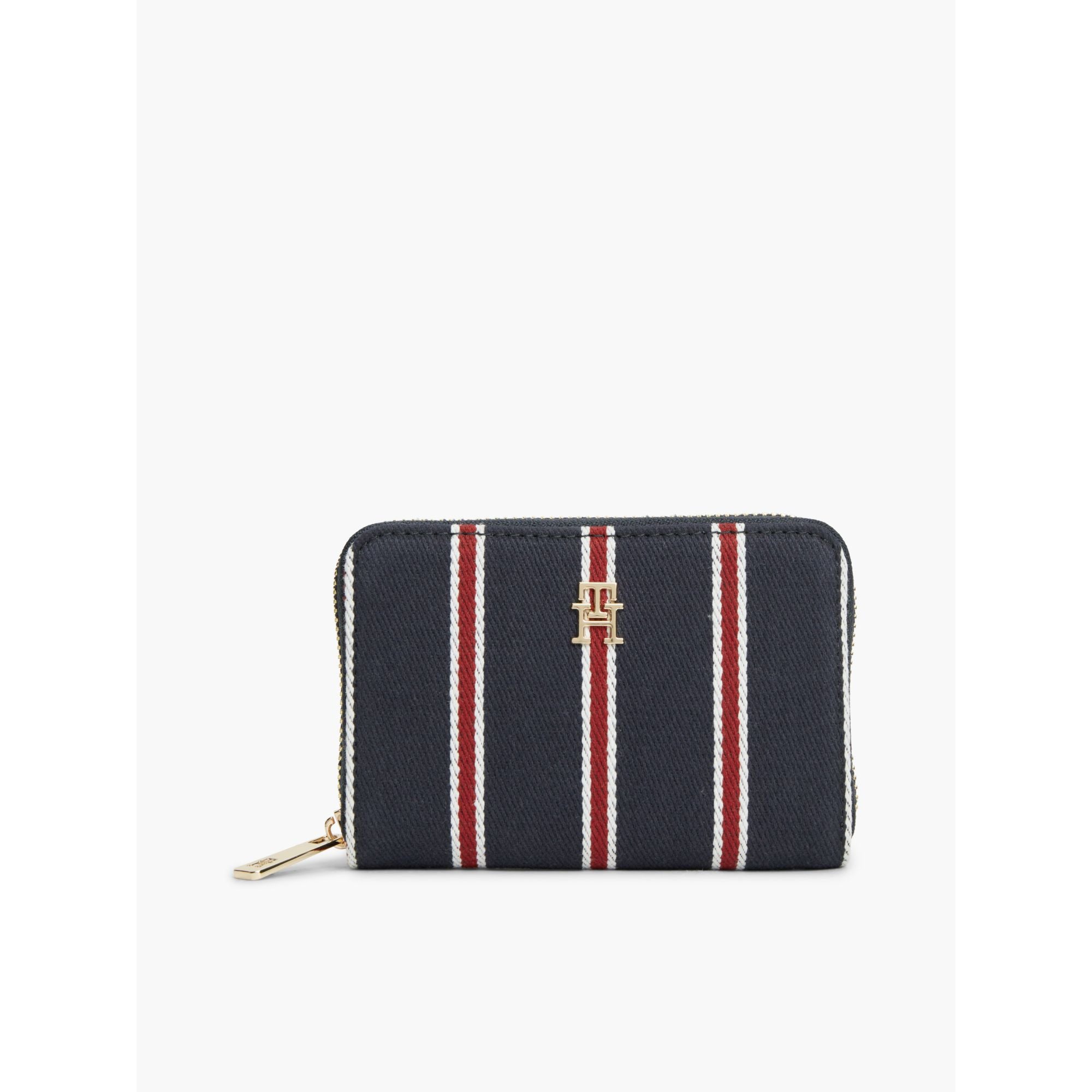 محفظة تومي هيلفيجر Icon Compact Za Stripe