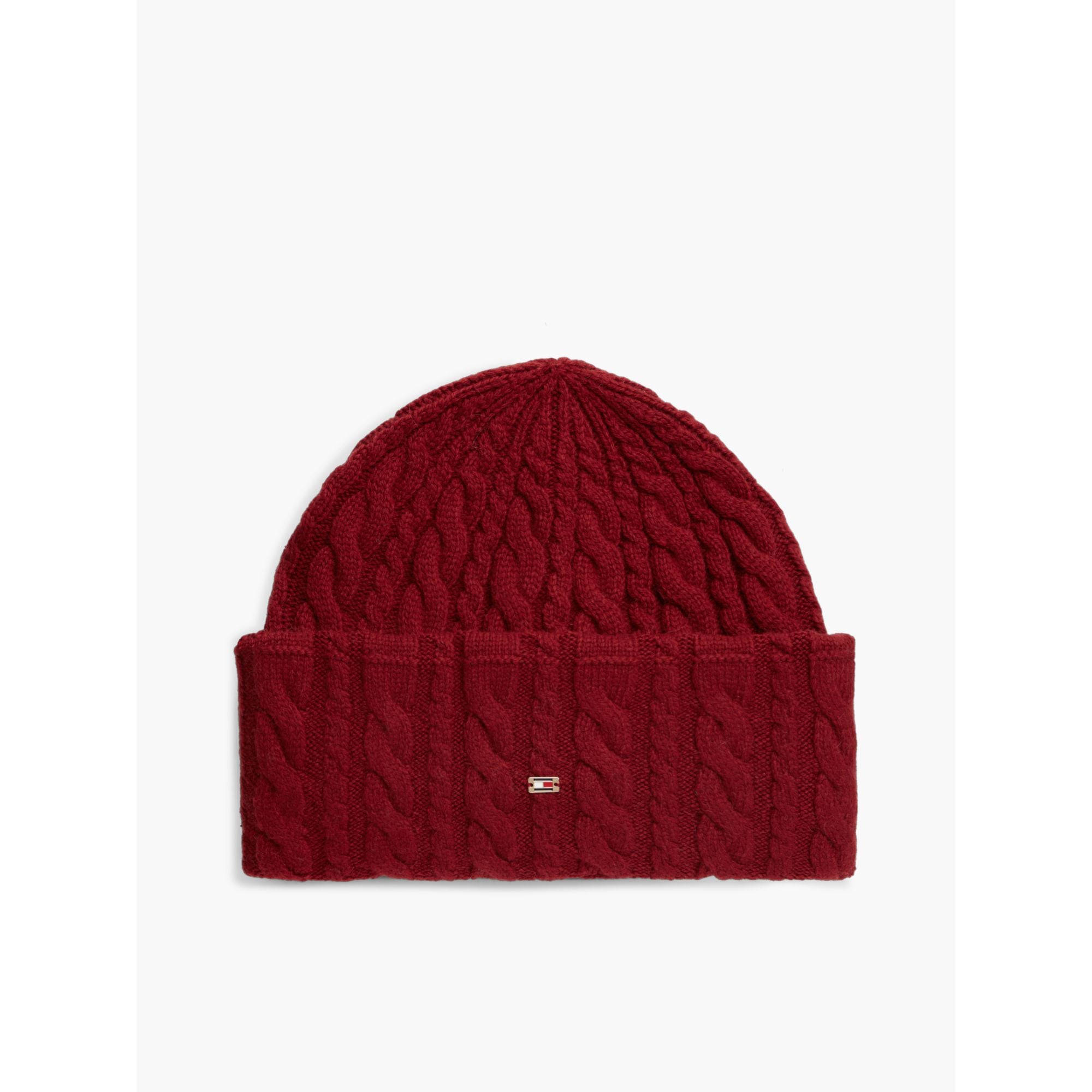 قبعة تومي هيلفيجر Enamel Flag Cable Beanie