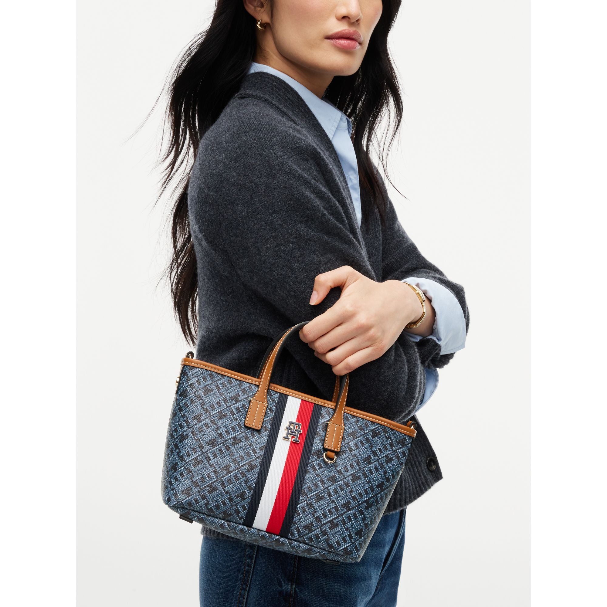 תיק טומי הילפיגר Monoplay Mini Tote Corp
