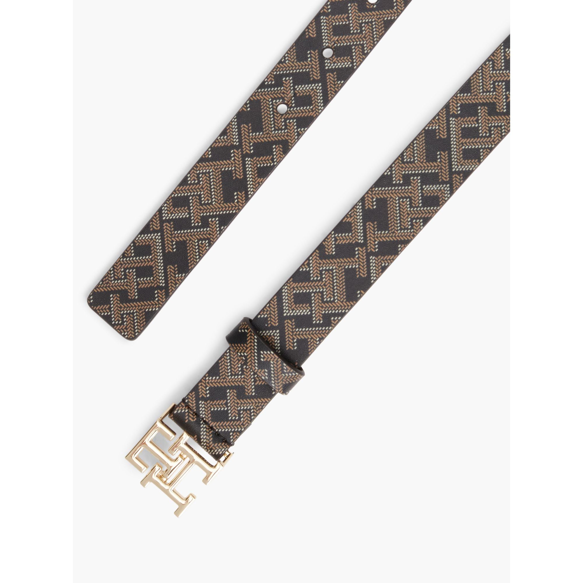 Tommy Hilfiger Logo 2.5 Mono Print Belt