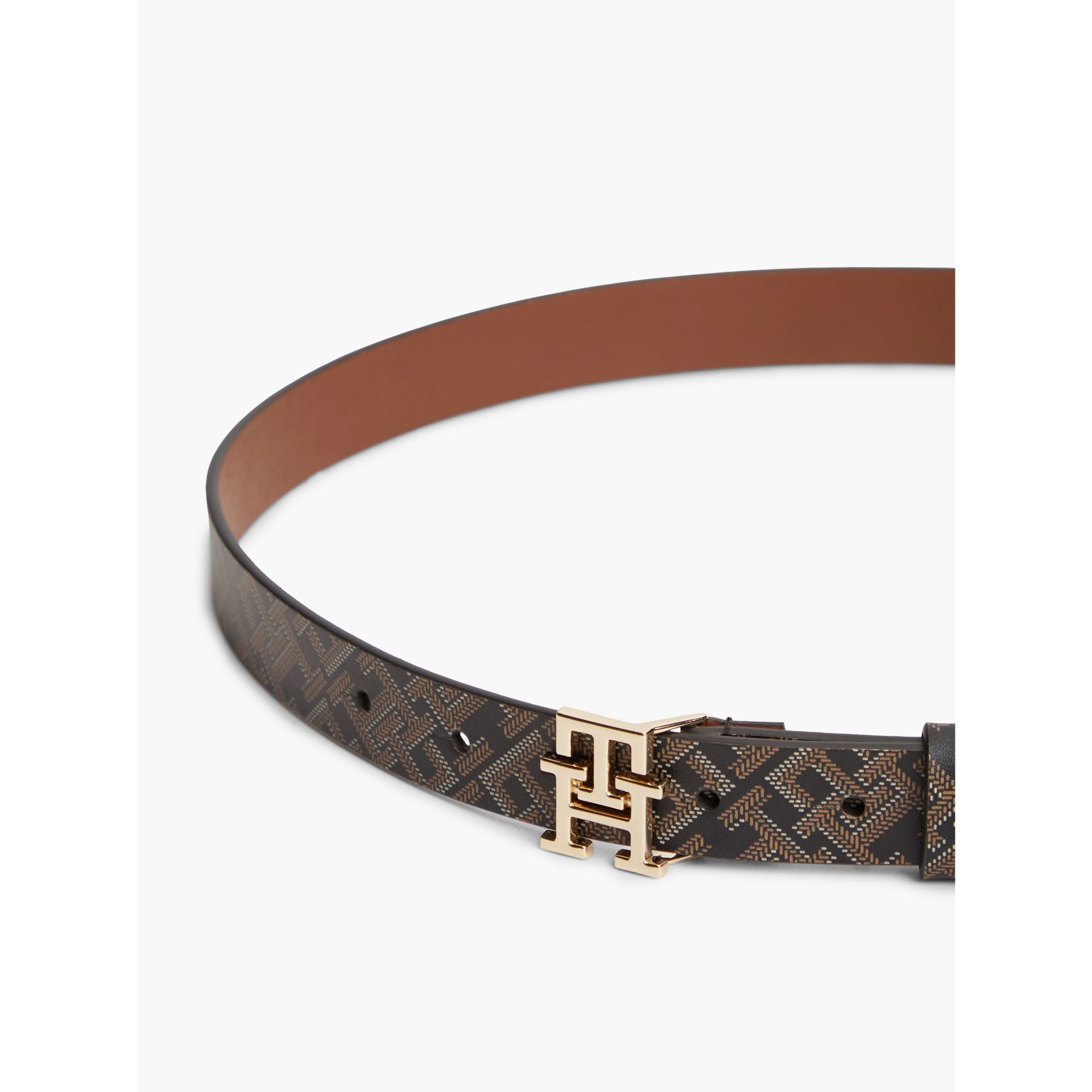Tommy Hilfiger Logo 2.5 Mono Print Belt