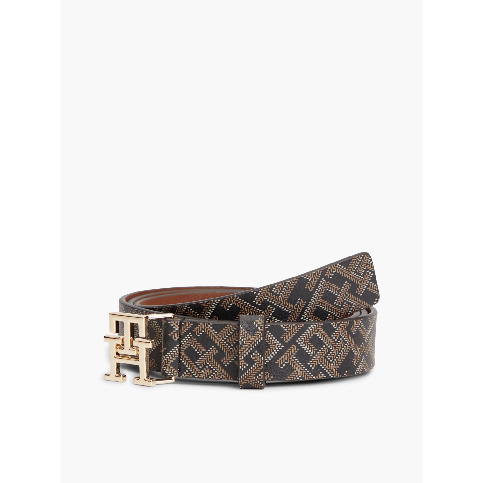 Tommy Hilfiger Logo 2.5 Mono Print Belt